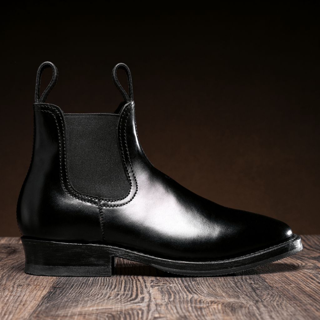 Mandatory Black, Leather Chelsea Boots | Dune London