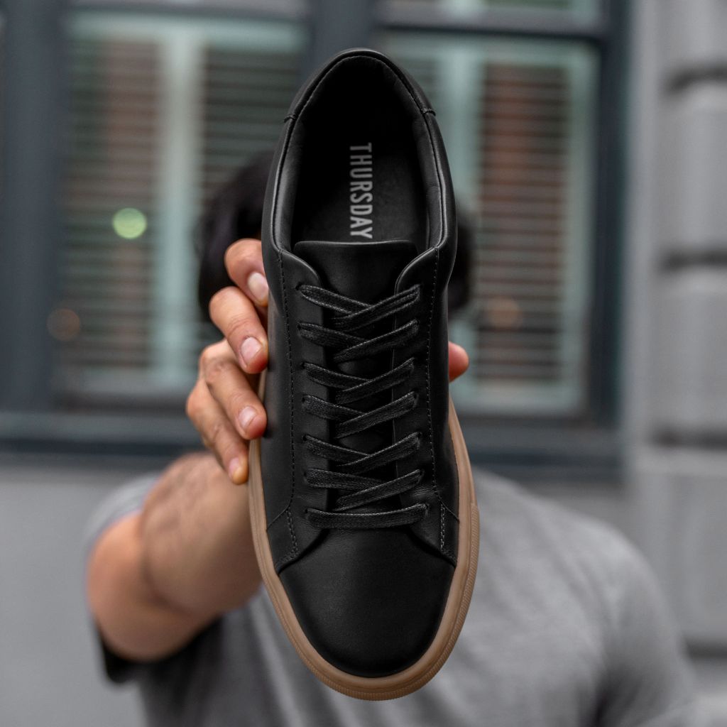 Good Man Brand Legacy Low Sneakers Mens 12 Black Minimal Clean Luxury Casual Men main image 3