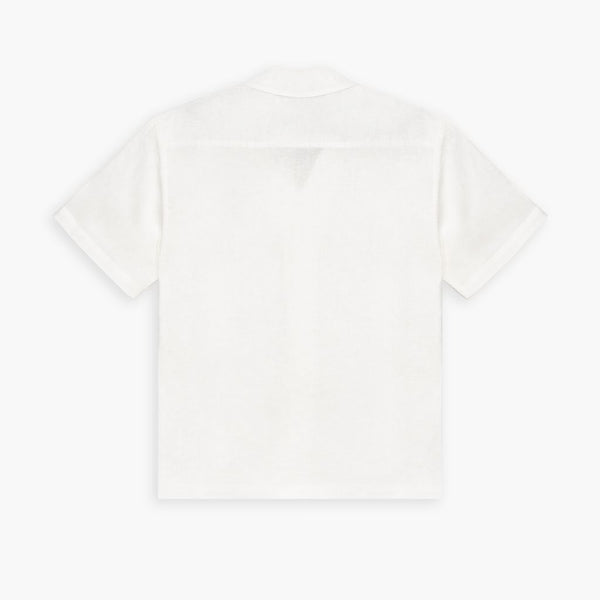 Linen Camp Shirt | White