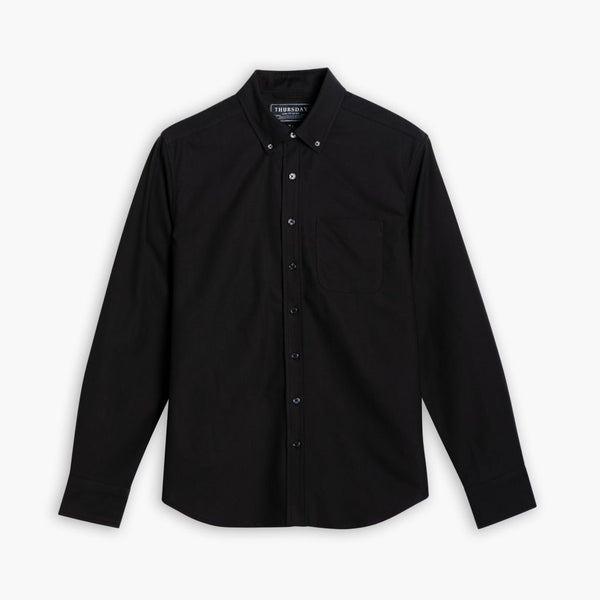 Thursday Boot Company Men's Black Flannel Solid Shirt Size L Thursday Boot Company Men's Black Flannel Solid Shirt Size L