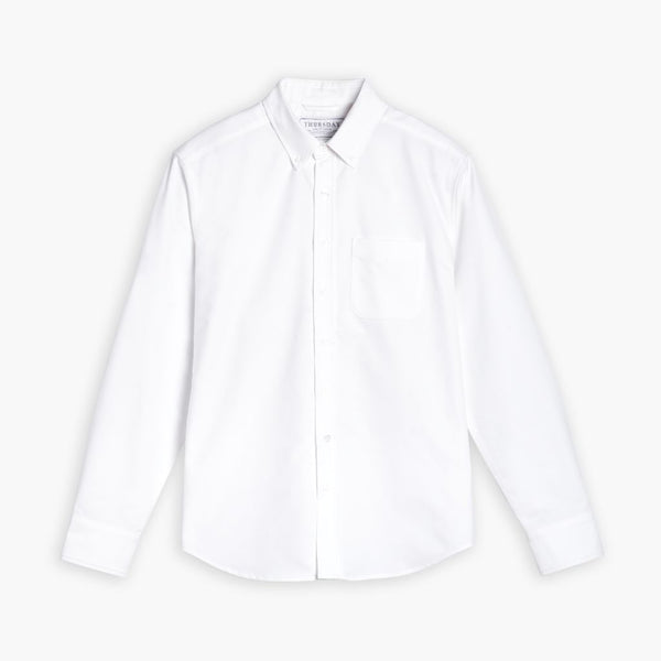 Men's White Linen Shirt Size M by Thursday Boot Company Men's White Linen Shirt Size M by Thursday Boot Company