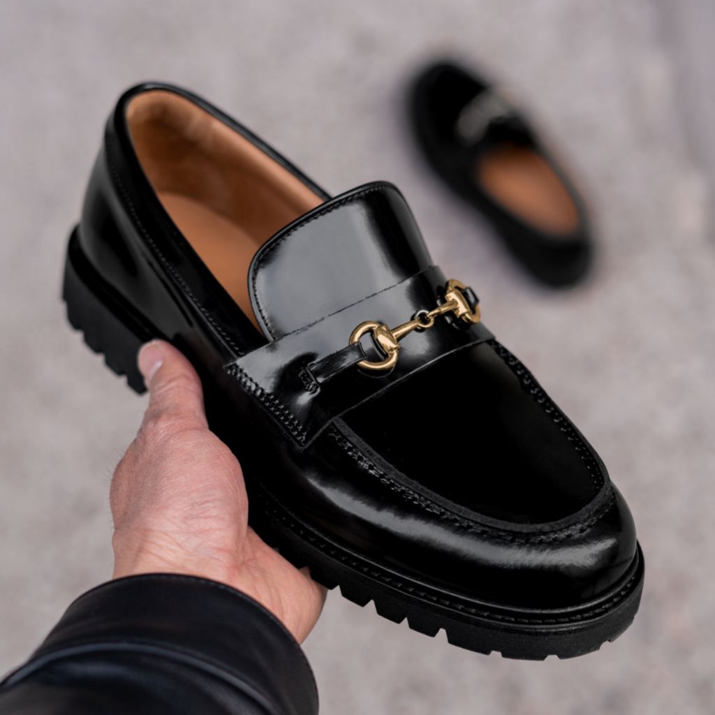 Thursday Boot Company Men's Black Leather Penny Loafer Size 10