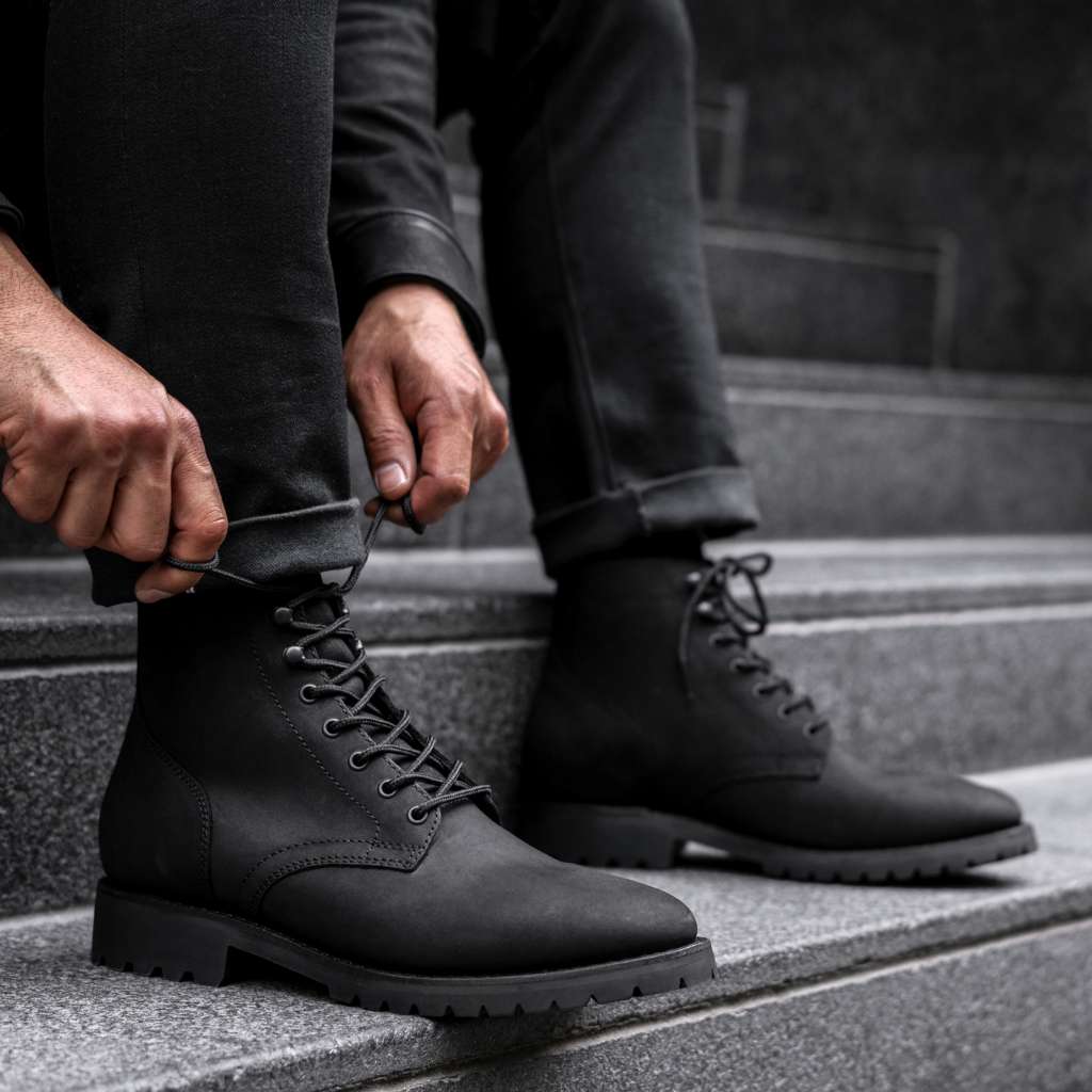 Men's President StormKing® Lace-Up Boot In Black Matte Thursday