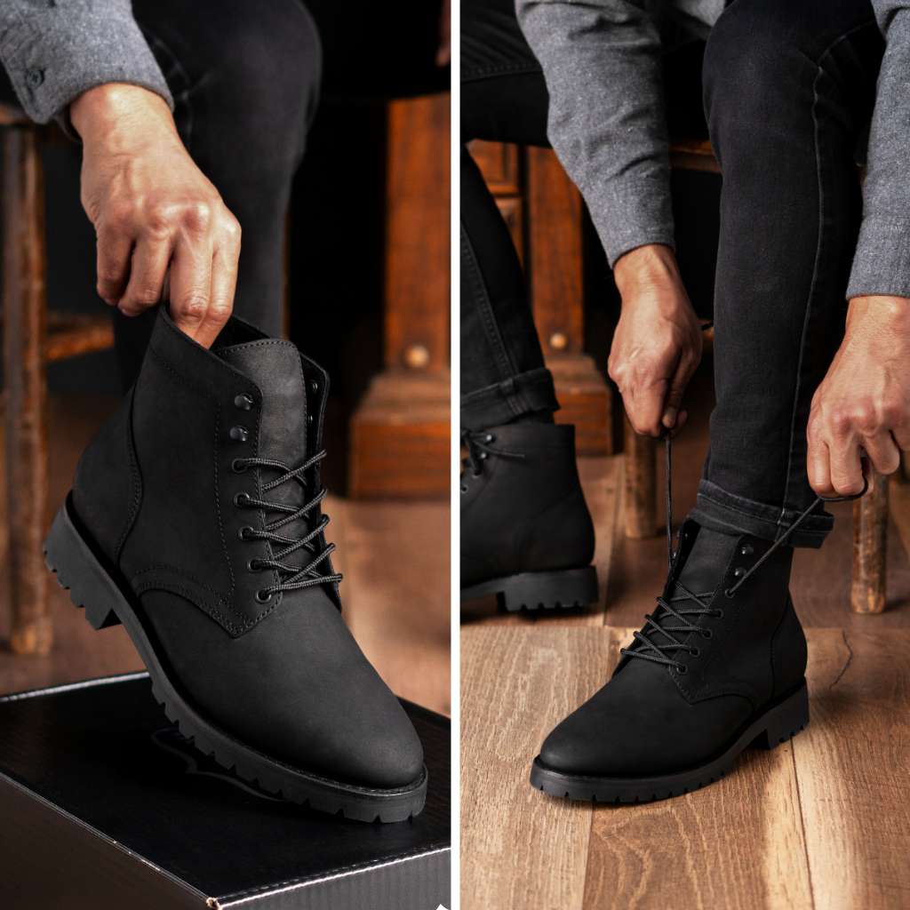 Men's President StormKing® Lace-Up Boot In Black Matte - Thursday