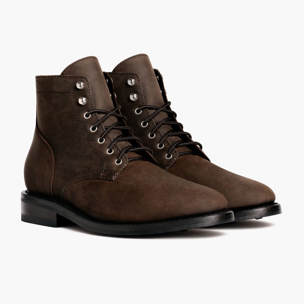 Men's President Lace-Up Boot In Tobacco Thursday Boot Company