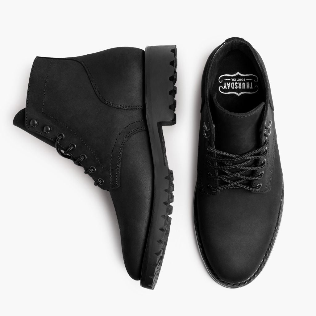Men's President StormKing® Lace-Up Boot In Black Matte - Thursday