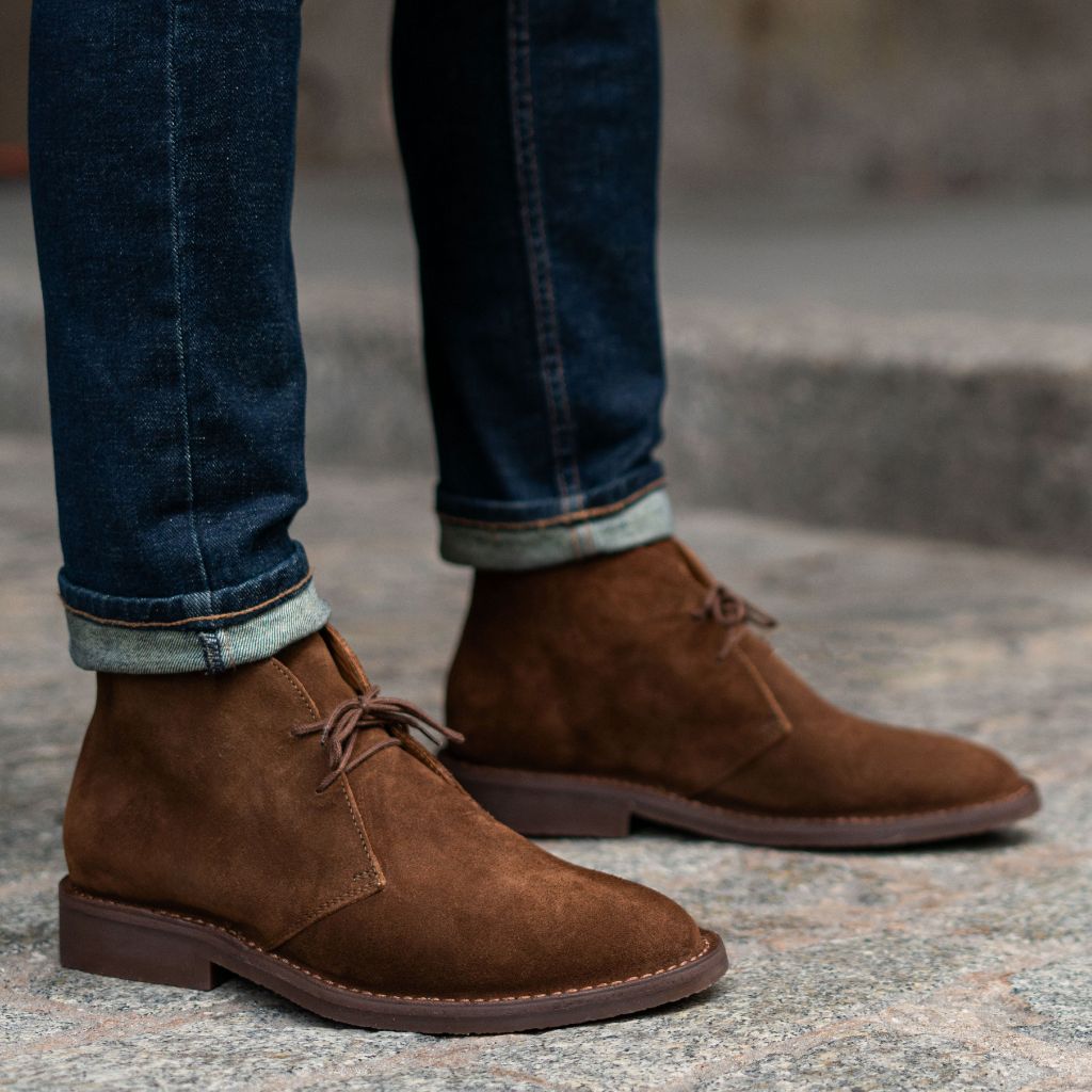 Thursday Boot Company Tan Suede Chukka Boots Men main image 3