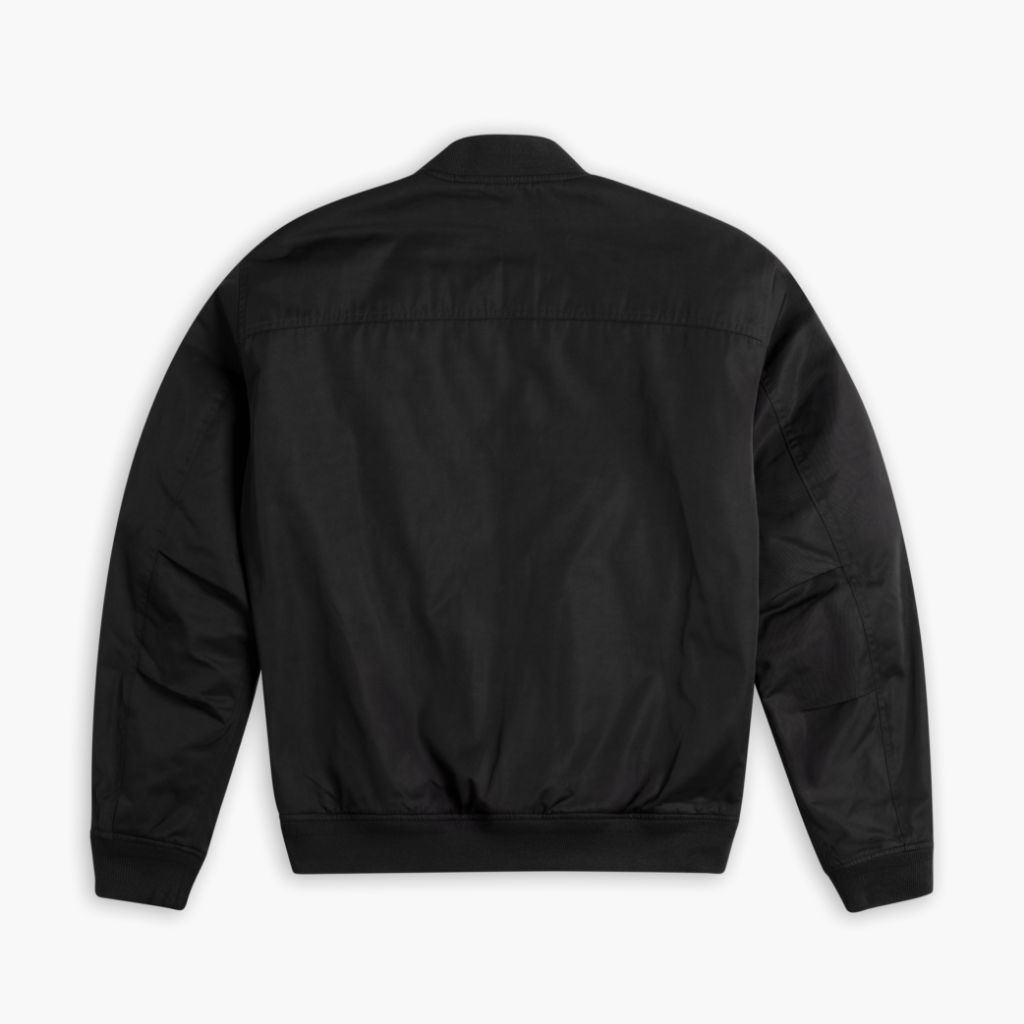Men's Union Bomber Jacket In Black - Thursday