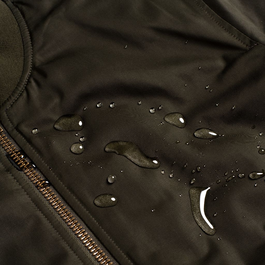 Blouson Bomber Homme Goodfellow & Co., Couleur Olive, Taille S, Imperméable Et Doublé - Occasion Très Bon état