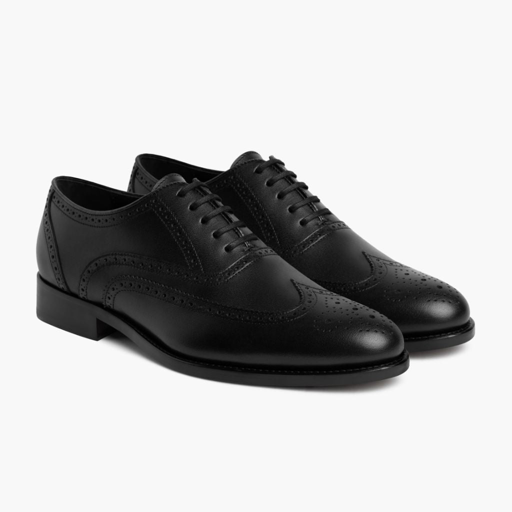 Buy Server Hand Stitched Men's Formal Shoes S33 Black Shoes for Men Lace Up  Shoes for Men Suj Derby Black Shoes for Men 6 UK/Ind at Amazon.in
