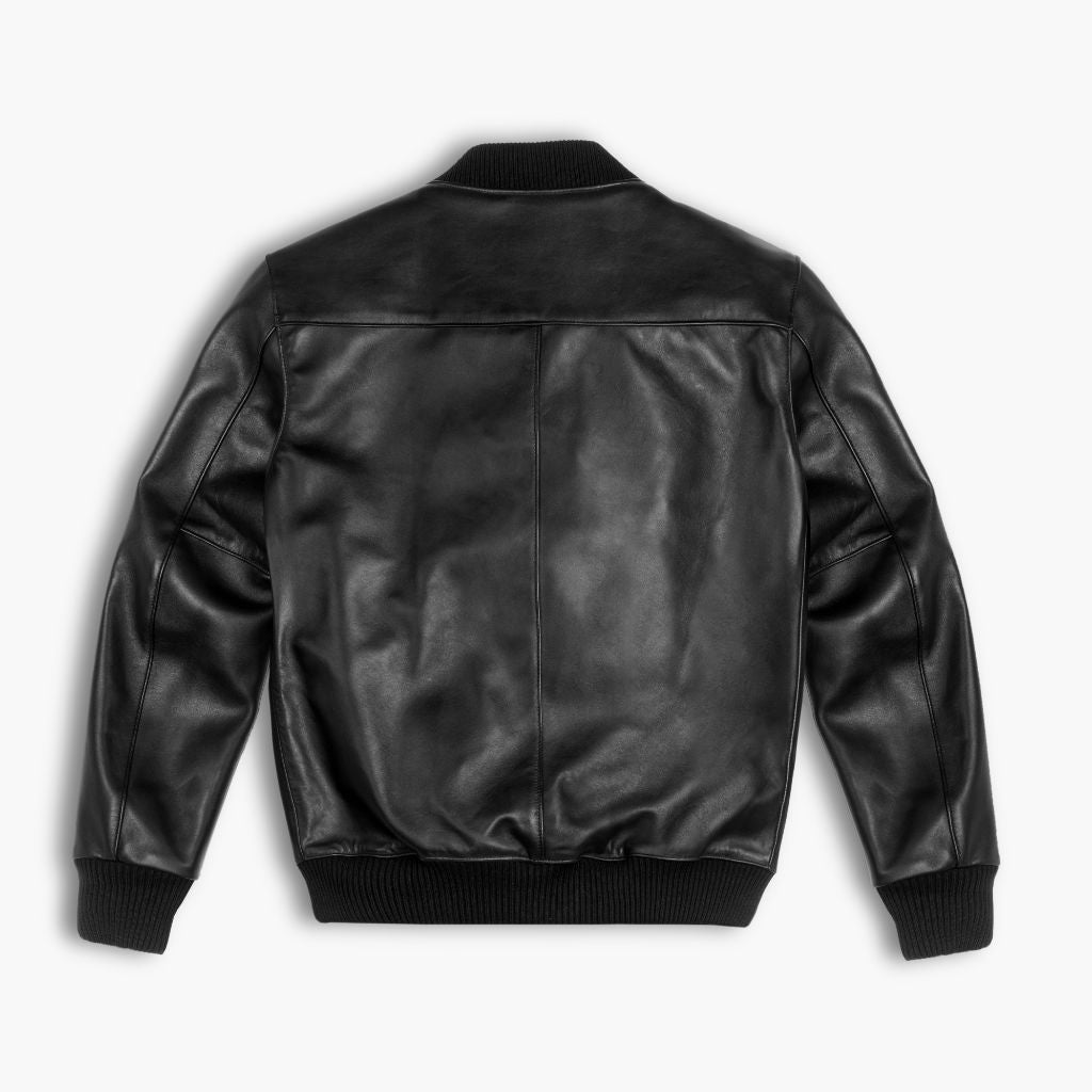 Bomber Jacket From Back DSQUARED2 Cropped Bomber Jacket Black