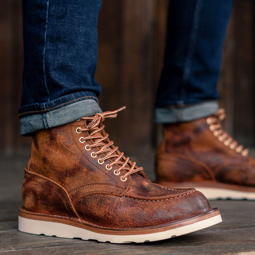 Men's Builder Boot In Coach Rambler Leather - Thursday
