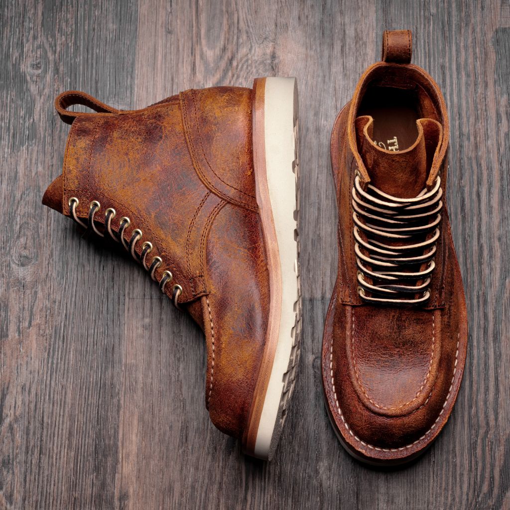 Men's Builder Boot In Coach Rambler Leather - Thursday