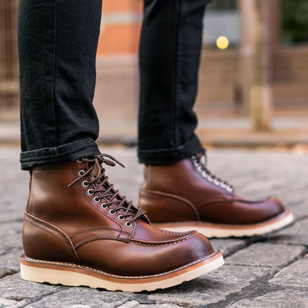 Men's Builder Boot In Noce Minerva Leather - Thursday