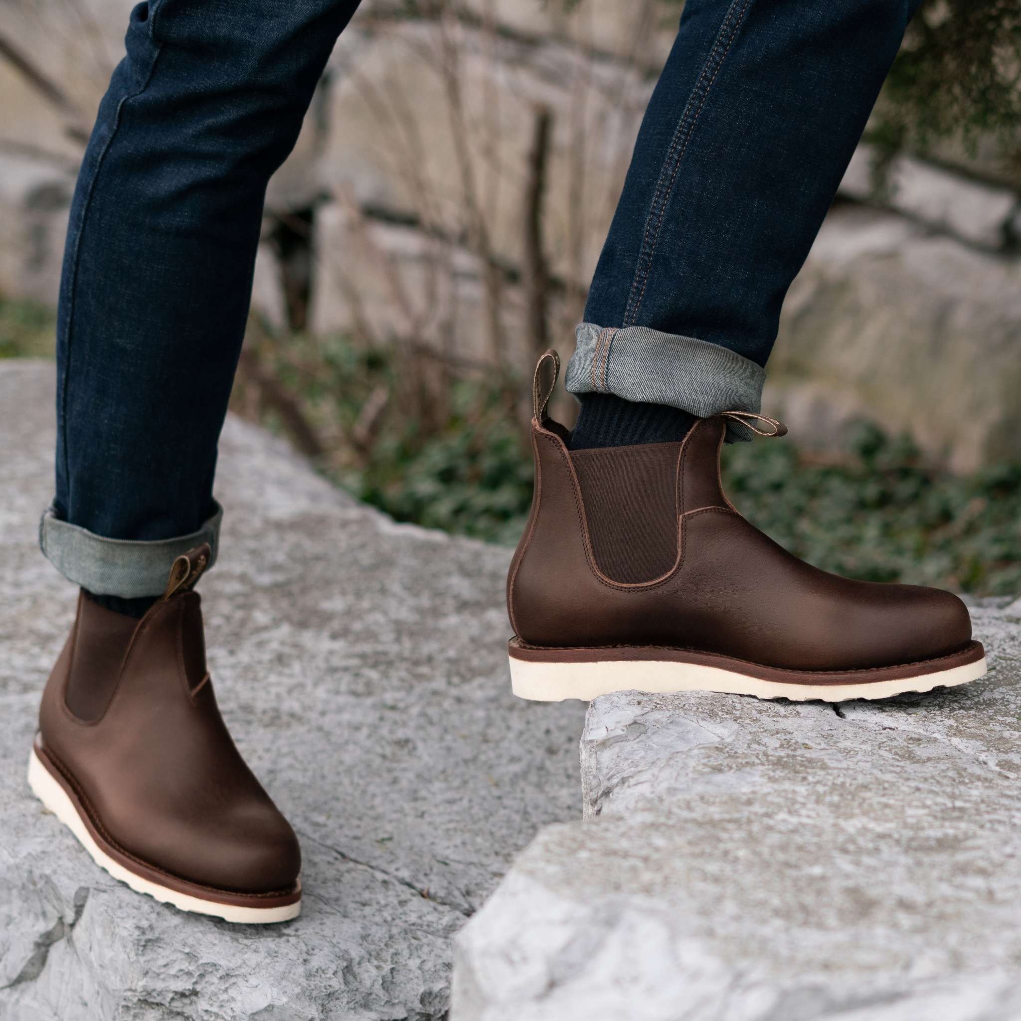 Men's General Purpose Chelsea Boot In Brown 'Anejo' Leather - Thursday