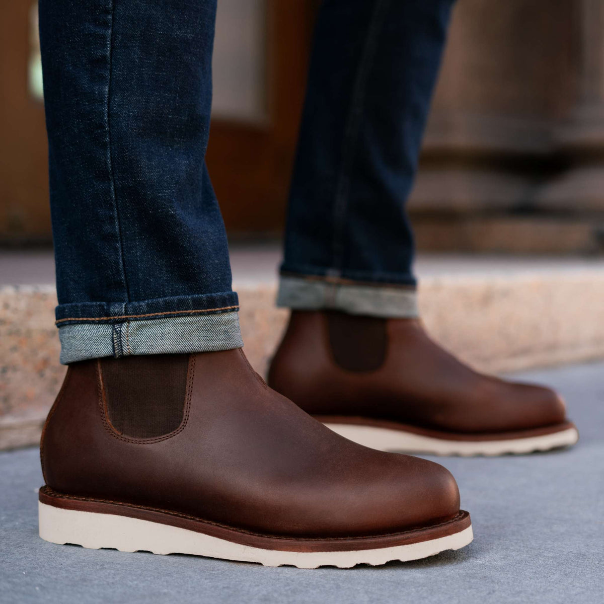 Thursday Boot Company Rustic Brown Leather Boots Thursday Boot Co Captain Brown Womens Size 8 Leather Full  main image 3