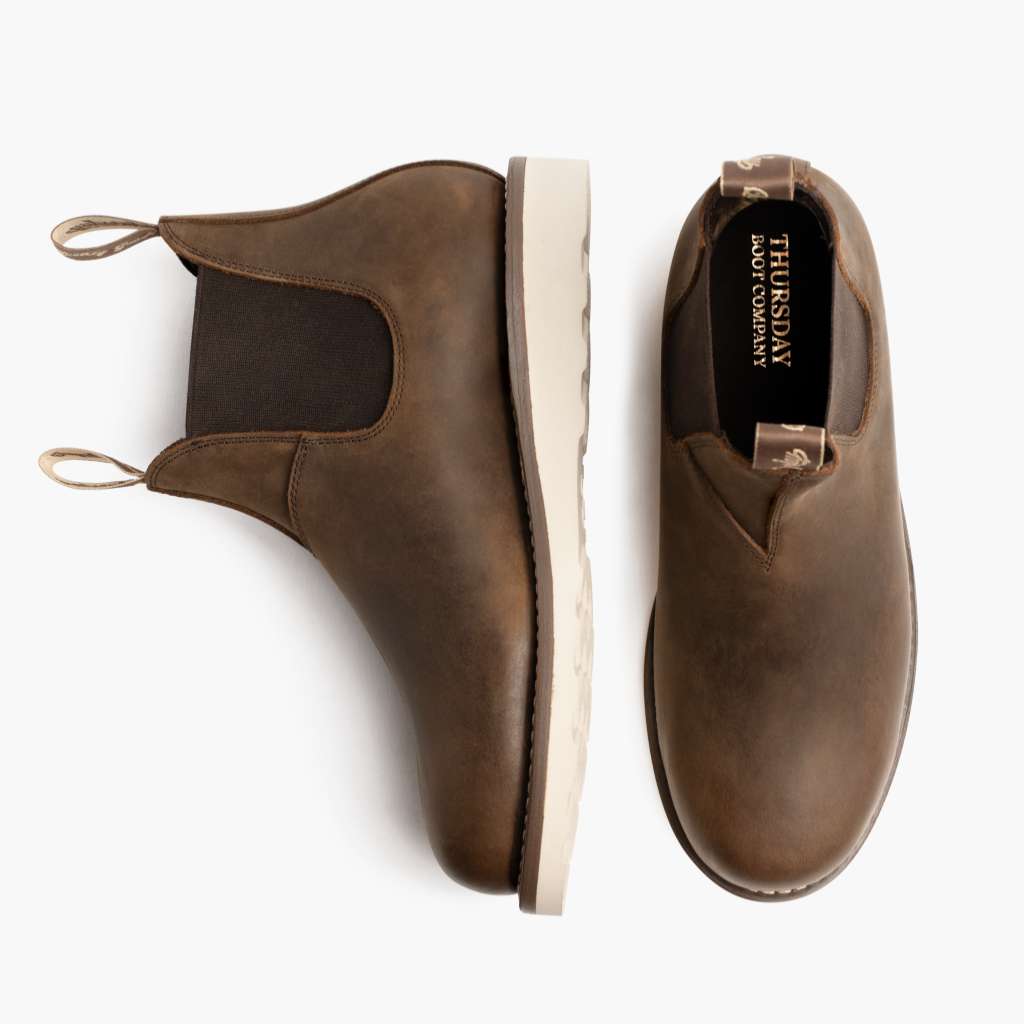 Men's General Purpose Chelsea Boot In Brown 'Vintage Tobacco' Leather