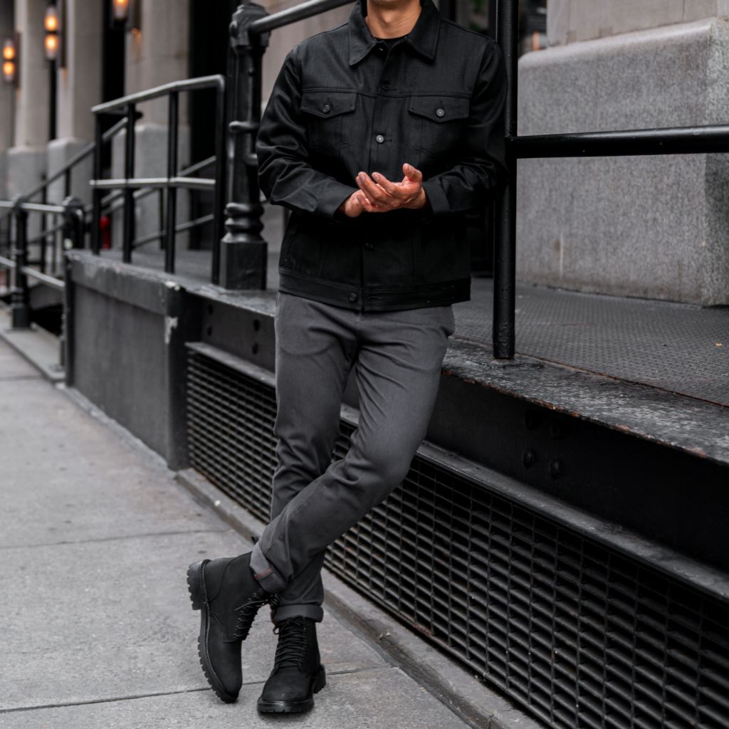 Denim Jacket Black Chelsea Boots With Jeans Chelsea Boots Denim