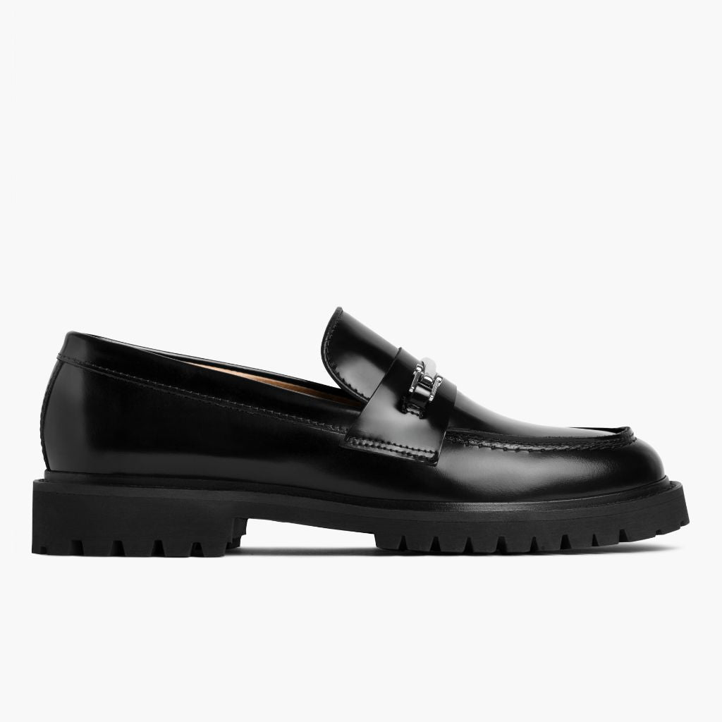 black and silver dress shoes Thursday Boot Company Men's Leather Penny Loafer Size 9 BamGleam Sleeveless Halter Mini Color:MINT WHITE Black slip XS/SMALL/MEDIUM