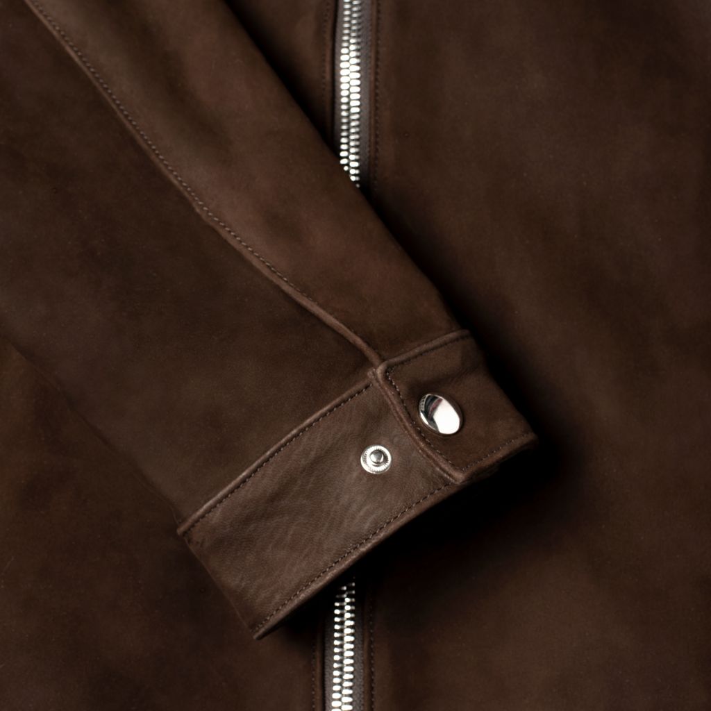 thursday boots racer jacket tobacco Men's Racer Jacket In Tobacco Brown Leather