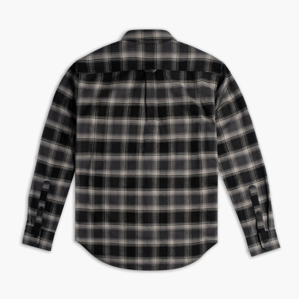 Black and white outlet flannel shirt mens