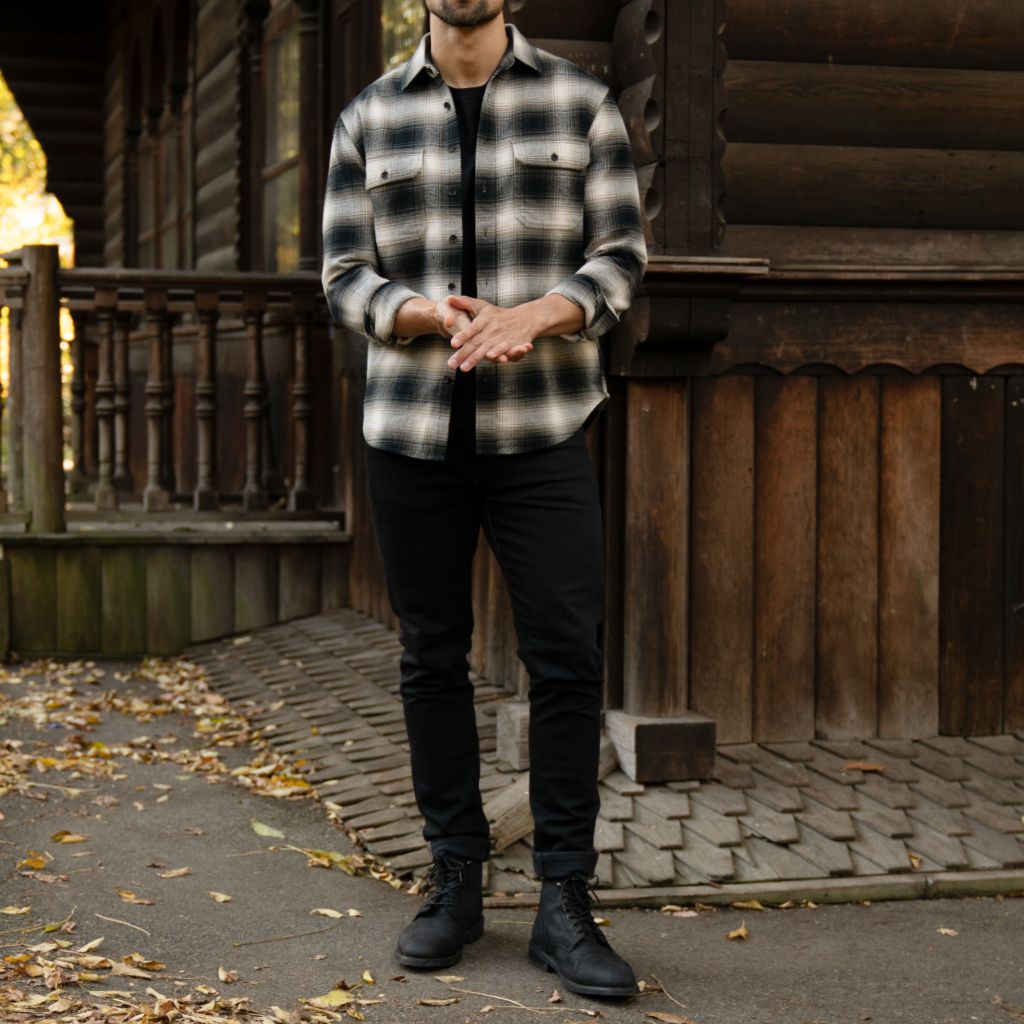 Summit Flannel Shirt Timberwolf