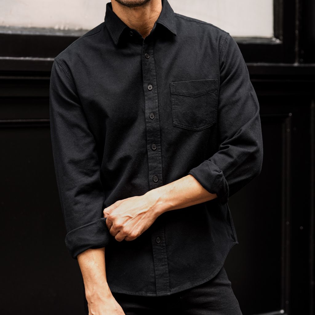 Solid Shirt Black