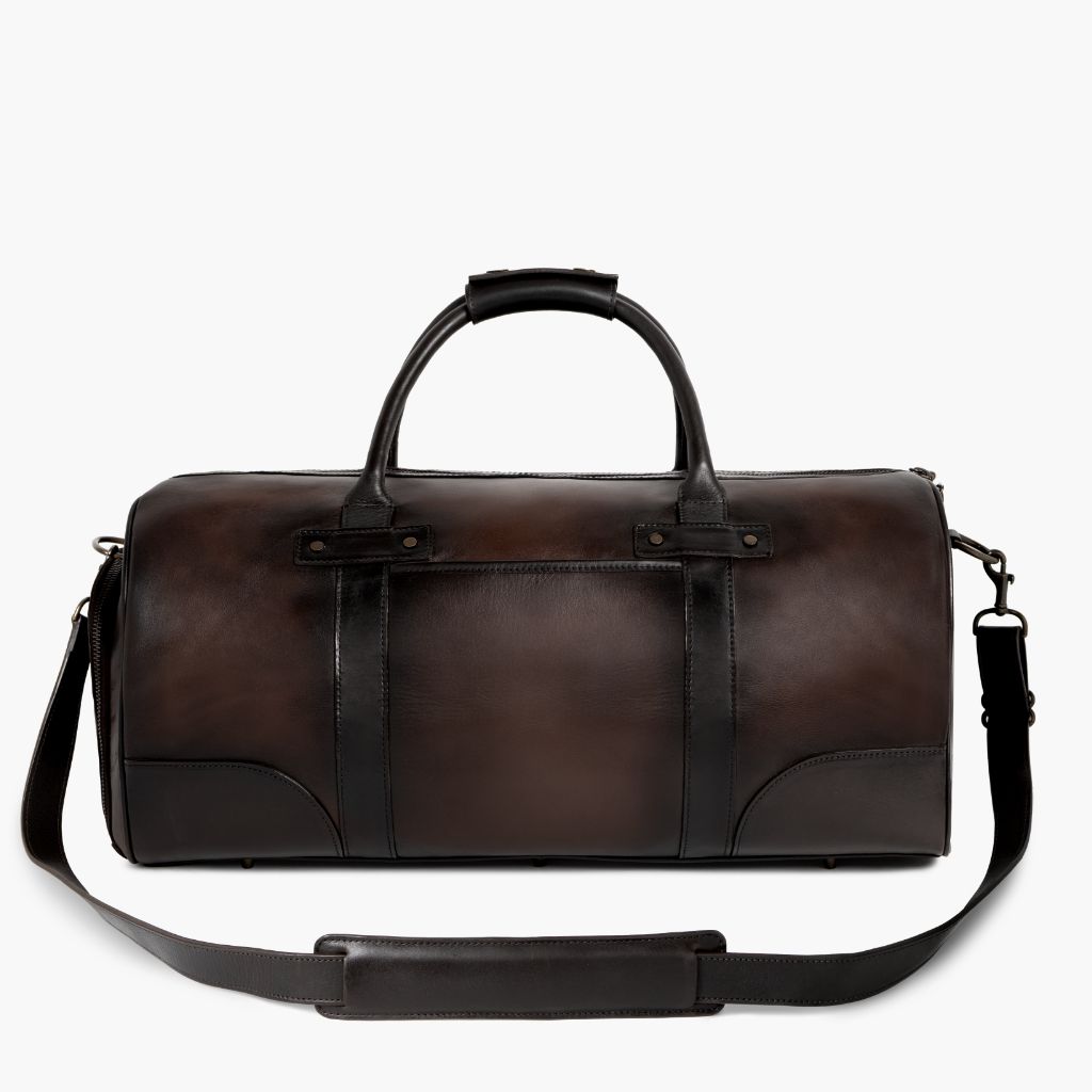 Men's Old English Leather Weekender Duffle Bag by Thursday Boot Company Men's Old English Leather Weekender Duffle Bag by Thursday Boot Company