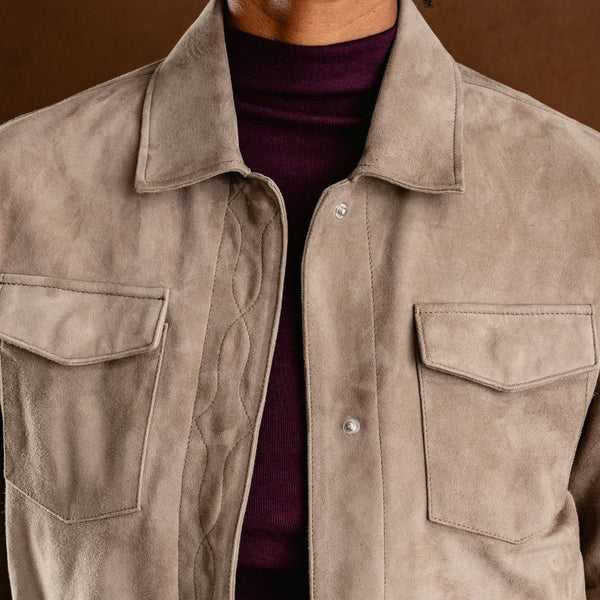 Dakota Shirt Jacket | Taupe