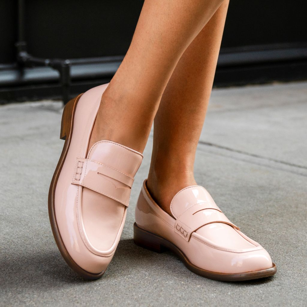 Women's Dress Penny Loafer In Cotton Candy Pink - Thursday Women's Dress Penny Loafer In Cotton Candy Pink - Thursday