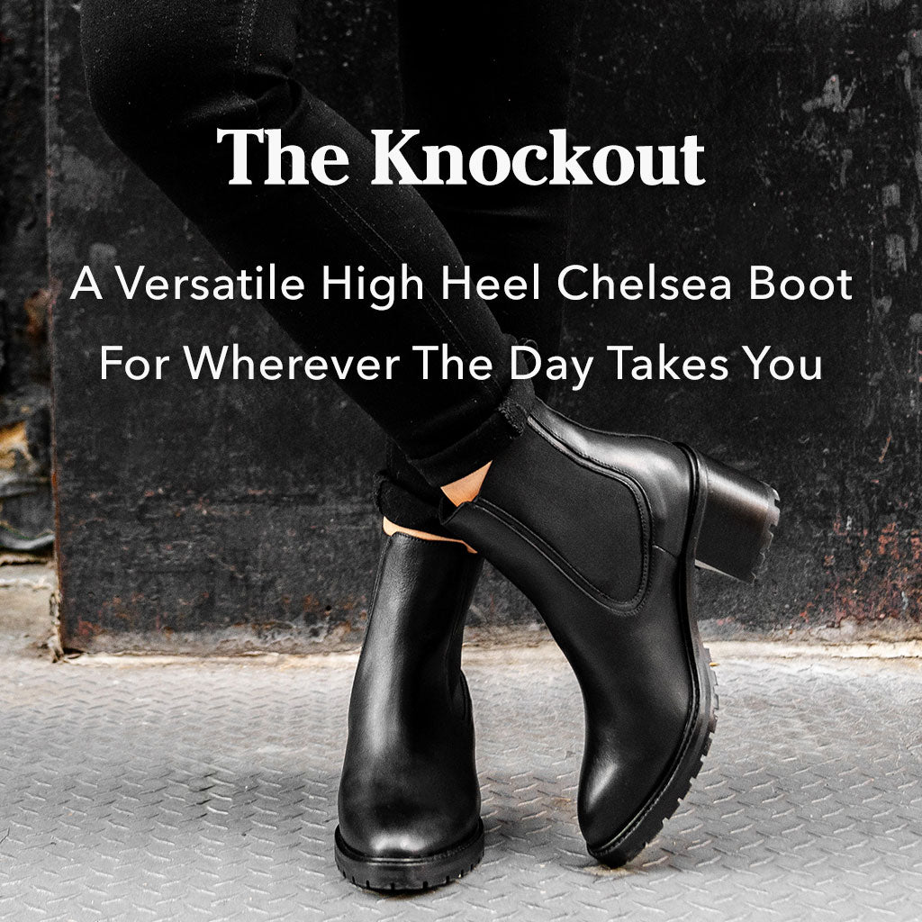 Heeled platform stretch boots Women | Simons | | Simons