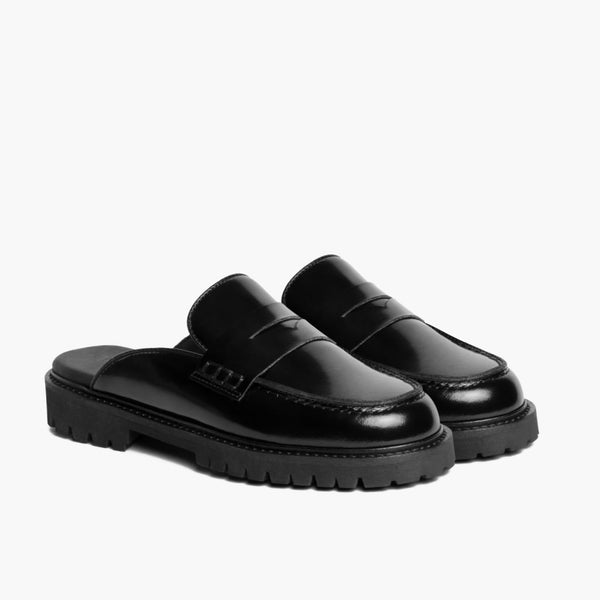 Penny Mule | Schwarz 