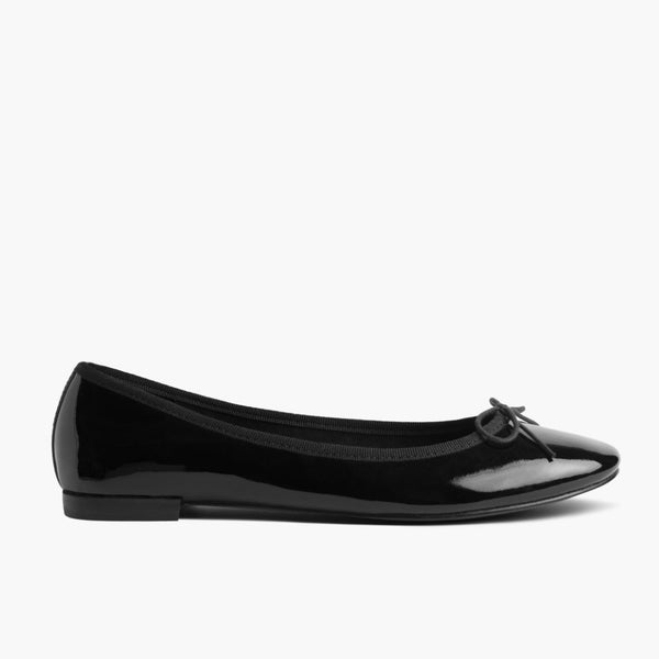 Tiny Dancer | Schwarzes Lackleder 