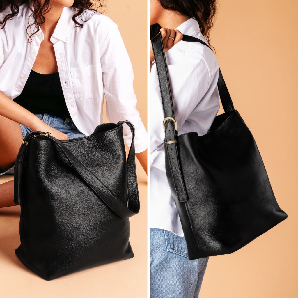 Bucket shoulder bag selling