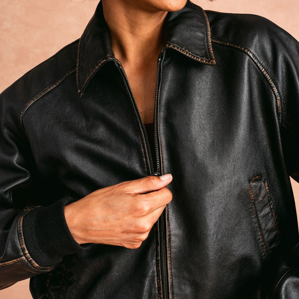 Major League Jacket | Black Mocha