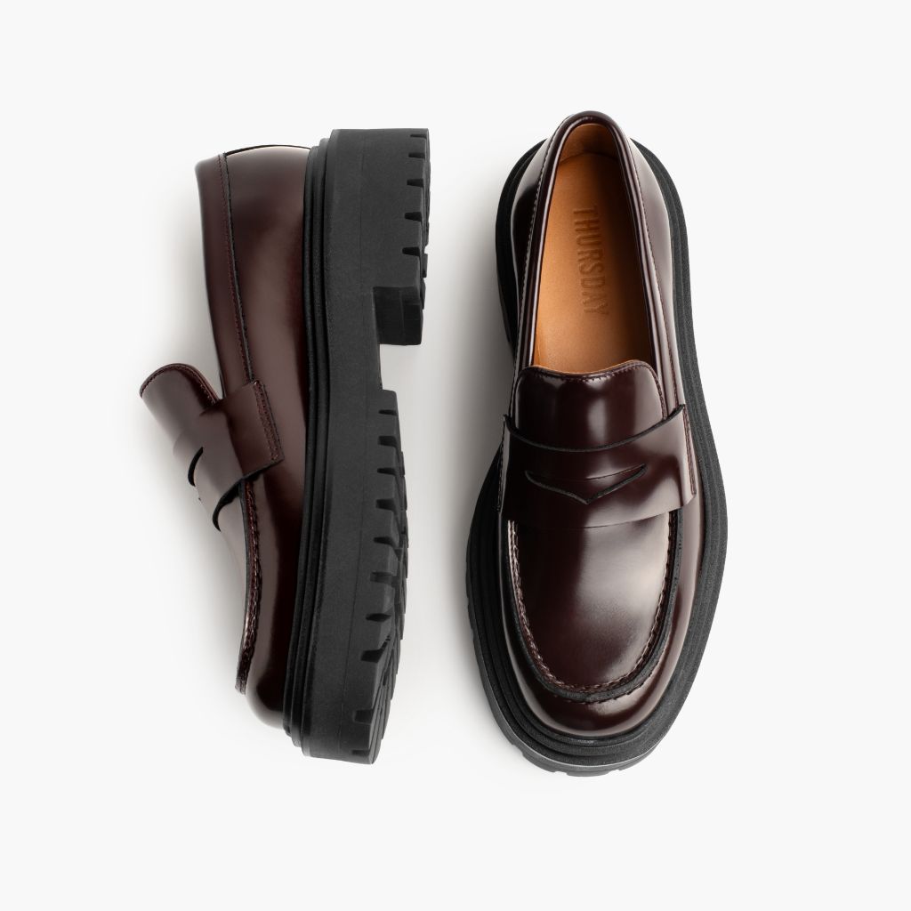 Penny Platform Burgundy - Main Image