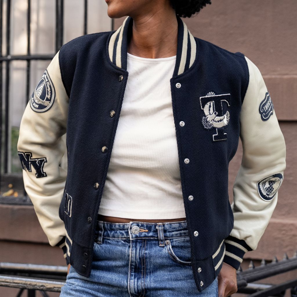 Varsity Jacket Cool Jackets For Ladies La Varsity Bomber Jacket Boohoo