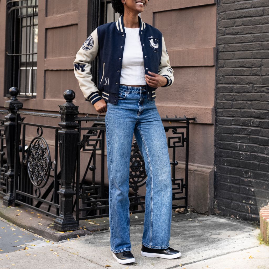 Bomber Jackets Womens Varsity Style Jacket Vintage Bomber Jacket