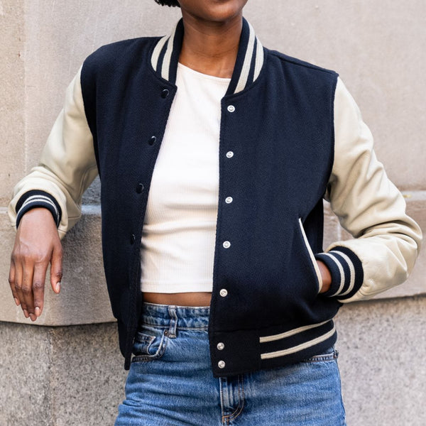 Varsity Jacket | Navy