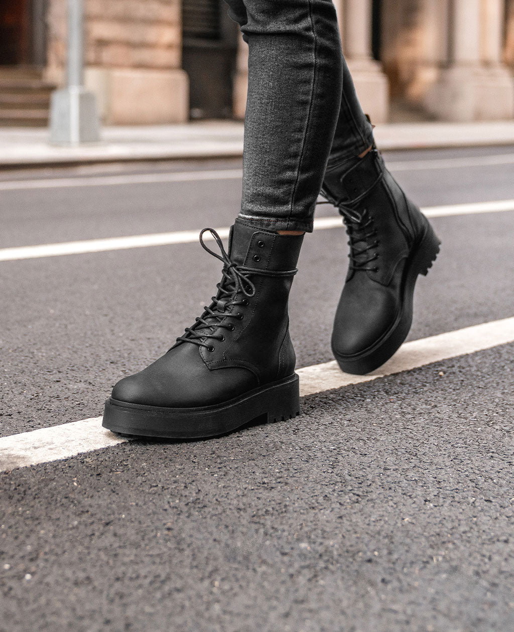 Lace up heeled boots womens on sale