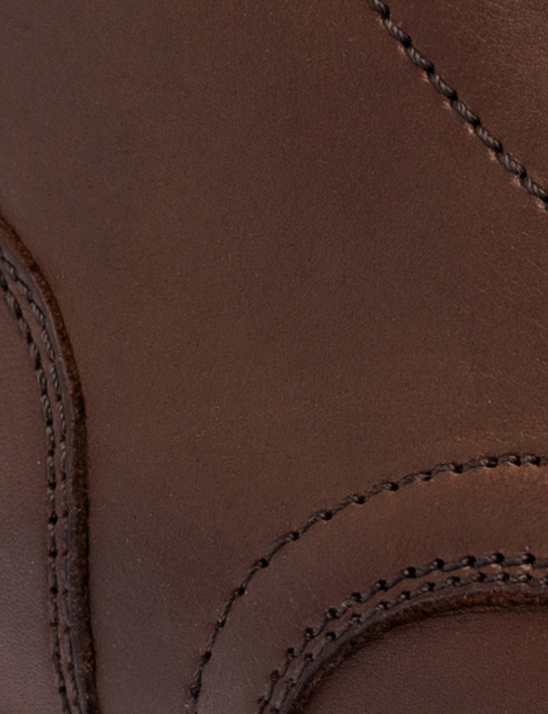 Men's Lug Sole Captain Lace-Up Boot In Whiskey Brown - Thursday