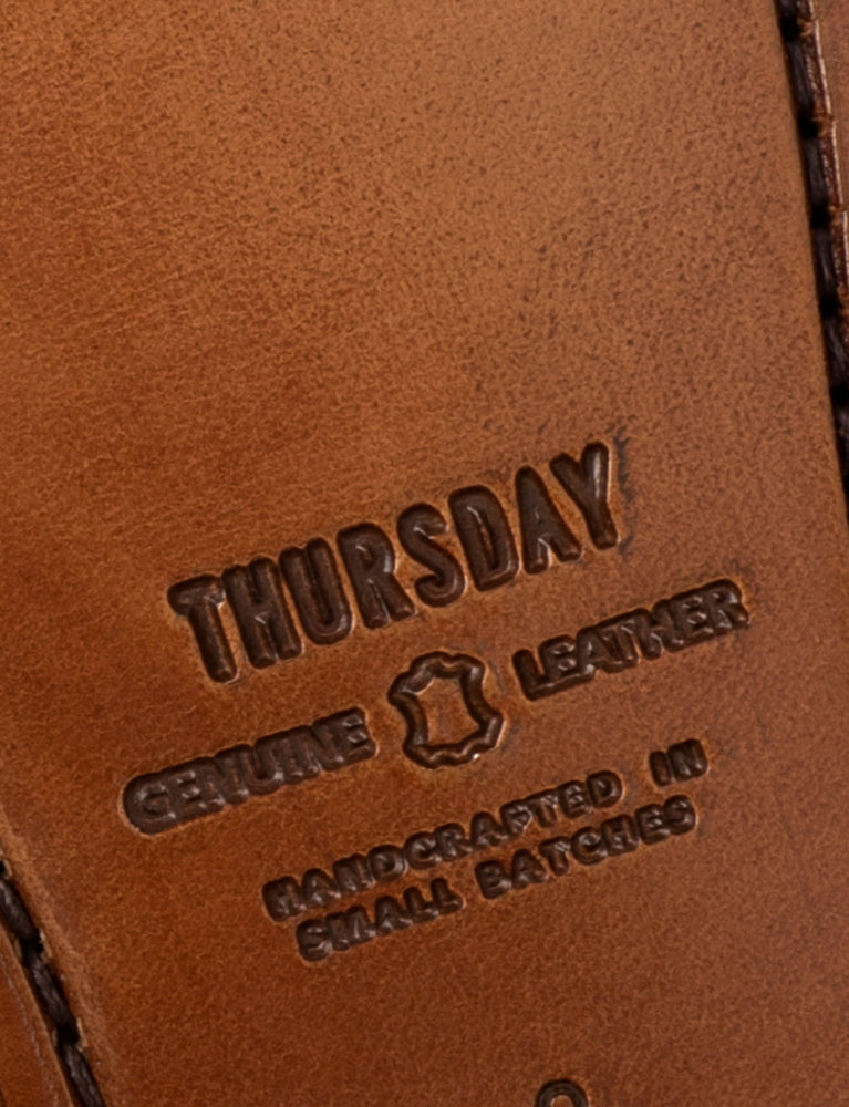 Men's Lincoln Penny Loafer In Black Leather - Thursday