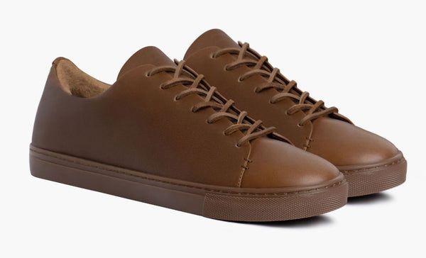 Men's Premier Low Top In Brown 'Hickory' Leather - Thursday Boot Company