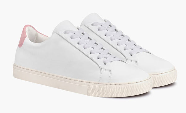 Women's Legacy Low Top Sneaker In White x Blush - Thursday