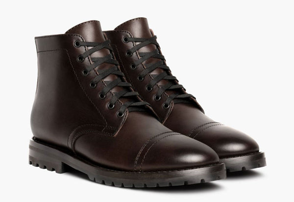 Men's Lug Sole Major Zip-Up Boot In Old English Leather - Thursday
