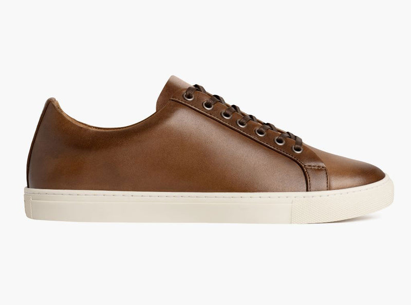 Women's Premier Low Top In Tan 'Amber Wheat' Leather - Thursday