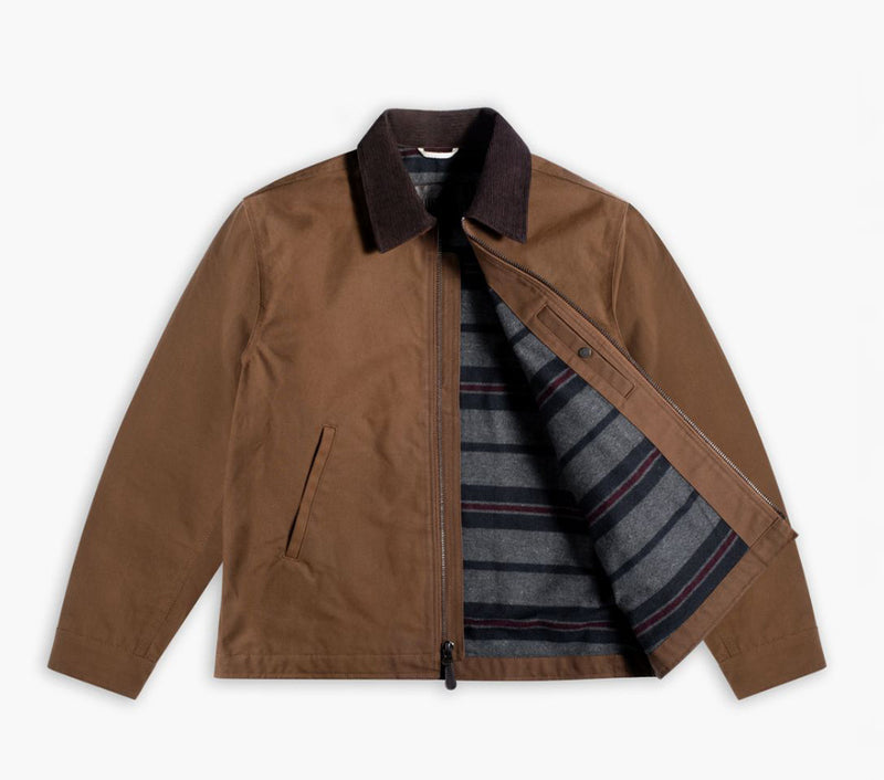 Manors Ranger Tech Jacket Men's Ranger Jacket in Brown