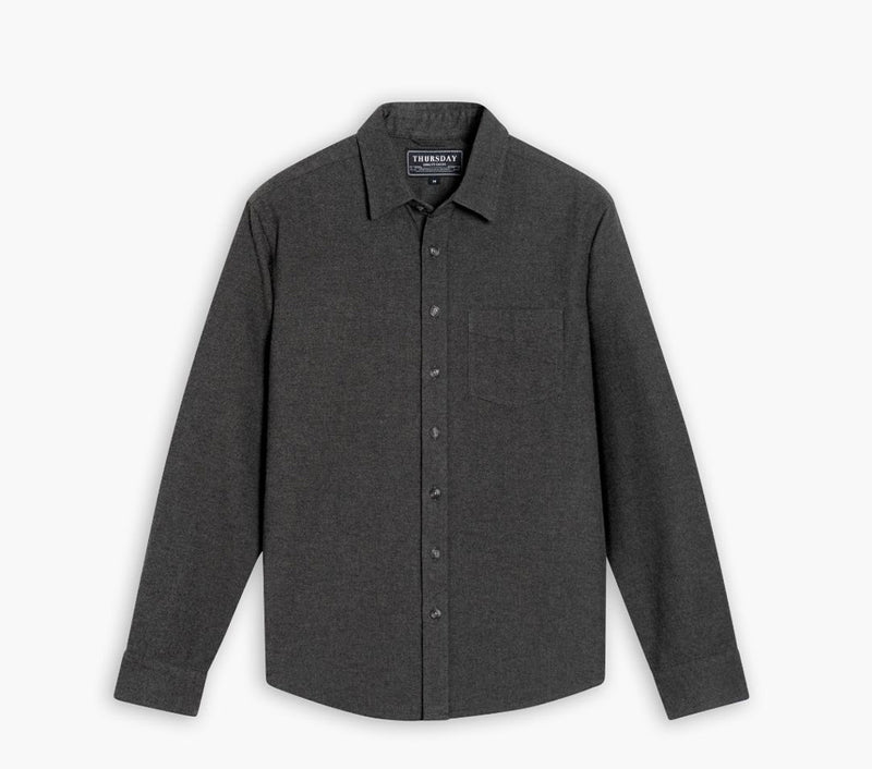 Thursday Boot Company Men's Black Cotton Solid Shirt Size XL Thursday Boot Company Men's Black Cotton Solid Shirt Size XL