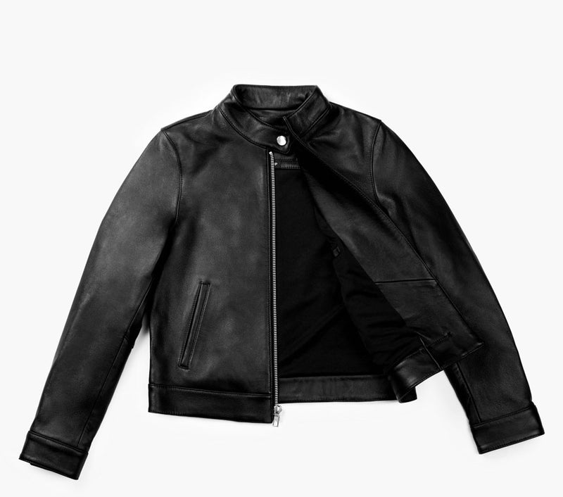 Women s Black Leather Racer Jacket Thursday Boot Company women-s-black-leather-racer-jacket-thursday-boot-company