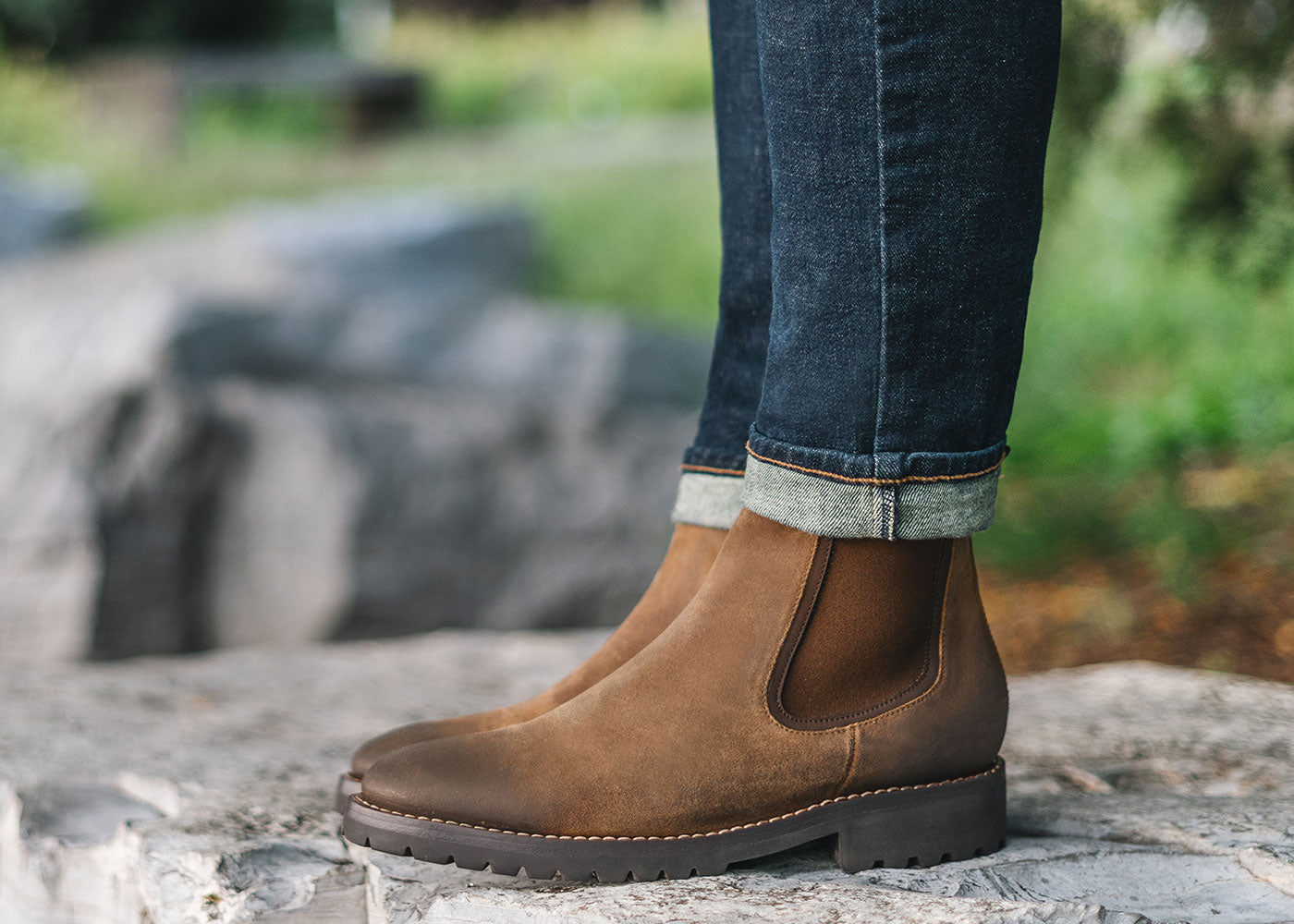 Men's Legend Chelsea Boot In Tobacco Leather - Thursday Boot Company